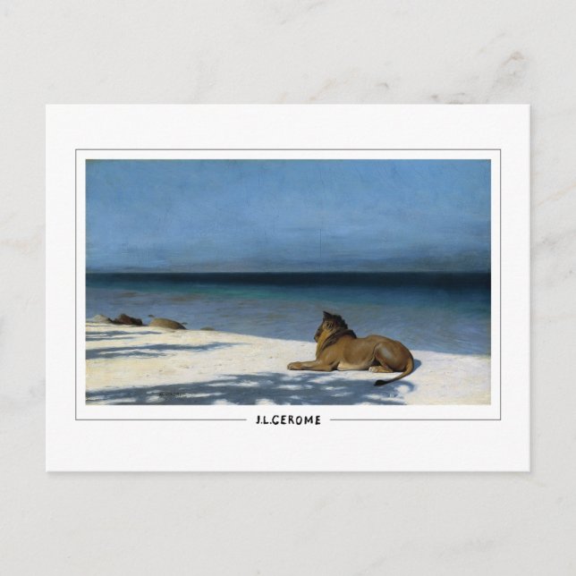 Jean-Léon Gérôme #138 - Fine Art Postcard (Front)