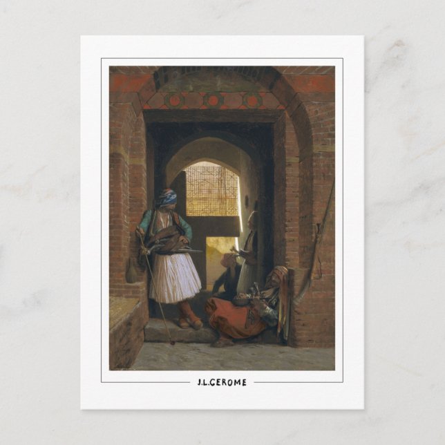 Jean-Léon Gérôme #174 - Fine Art Postcard (Front)