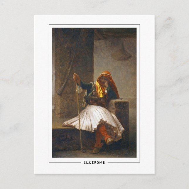 Jean-Léon Gérôme #197 - Fine Art Postcard (Front)