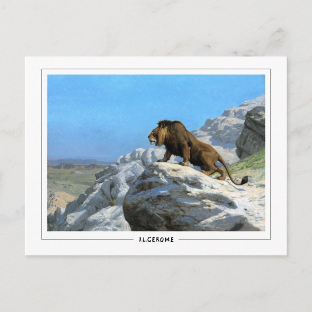 Jean-Léon Gérôme #229 - Fine Art Postcard (Front)