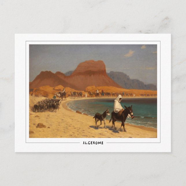 Jean-Léon Gérôme #332 - Fine Art Postcard (Front)