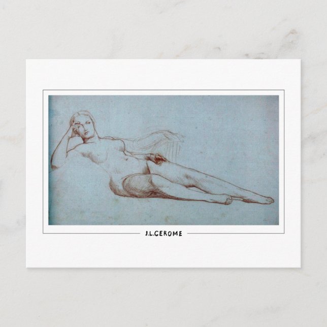 Jean-Léon Gérôme #38 - Fine Art Postcard (Front)