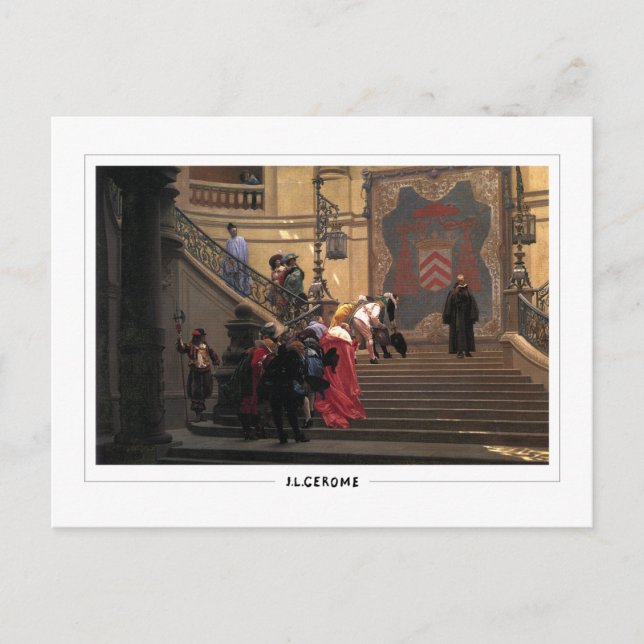 Jean-Léon Gérôme #61 - Fine Art Postcard (Front)