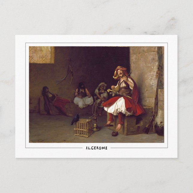 Jean-Léon Gérôme #76 - Fine Art Postcard (Front)