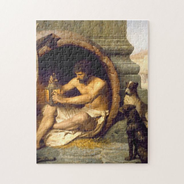 Jean-Léon Gérôme Diogenes - Philosophy Jigsaw Puzzle (Vertical)