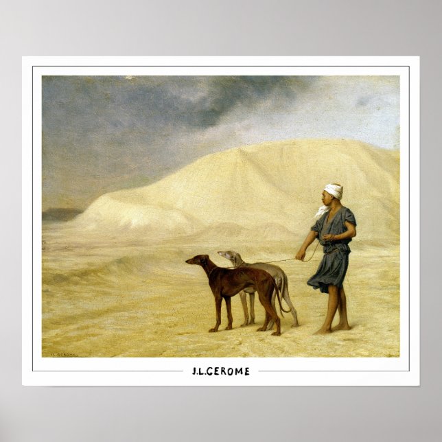 Jean-Léon Gérôme Zedign Art Poster #17 (Front)