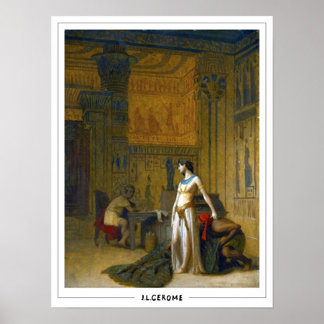 Jean-Léon Gérôme Zedign Art Poster #198 (Front)