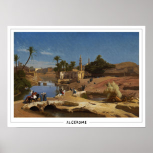 Jean-Léon Gérôme Zedign Art Poster #79