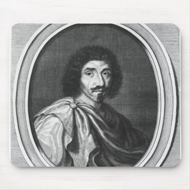 Jean Louis Guez de Balzac Mouse Mat (Front)