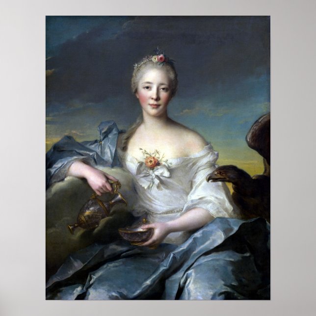Jean-Marc Nattier Madame Le Fèvre de Caumartin Poster (Front)