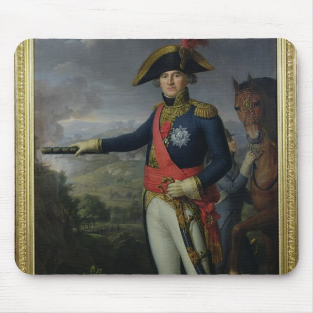 Jean Mathieu Philibert Serurier  Comte d'Empire Mouse Mat (Front)