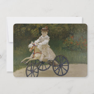 Jean Monet on his hobby horse Invitation
