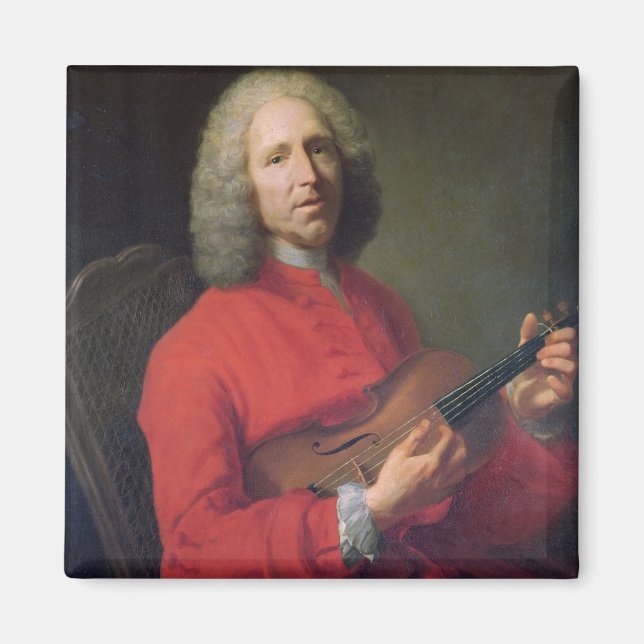 Jean-Philippe Rameau  with a Violin Magnet (Front)