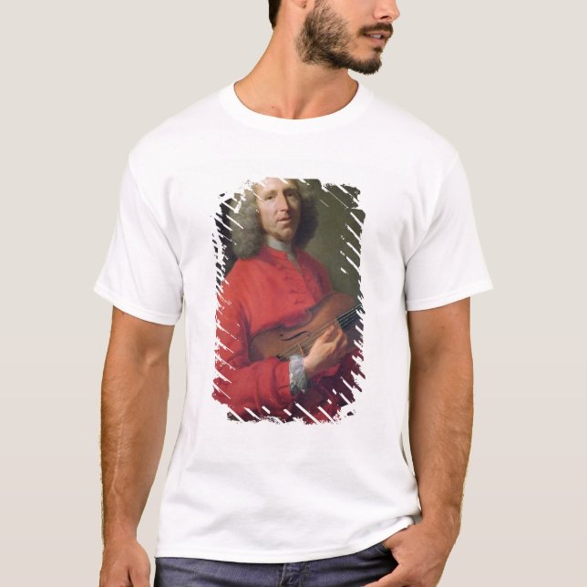 Jean-Philippe Rameau  with a Violin T-Shirt (Front)