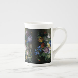 Jean-Pierre-Xavier Bidauld Still Life With Tulips Bone China Mug