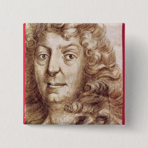 Jean Racine 15 Cm Square Badge