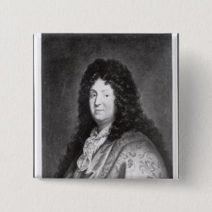 Jean Racine 15 Cm Square Badge