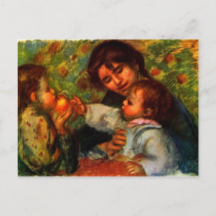 Jean Renoir and Gabrielle by Pierre Renoir Postcard