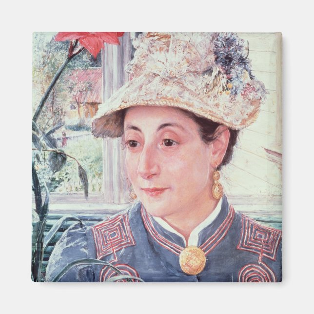 Jeanette Rubenson, 1883 Magnet (Front)