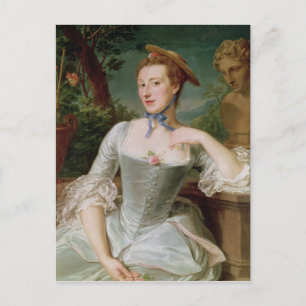 Jeanne Antoinette Poisson  Marquise de Pompadour Postcard