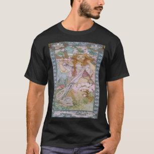 Jeanne d Arc by Mucha Nouveau Famous Artworks T-Shirt