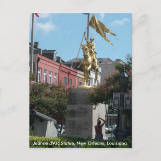 Jeanne d'Arc New Orleans Postcard
