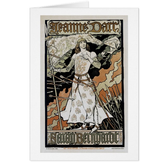 Jeanne d'Arc ~ Sarah Bernhardt (Front)