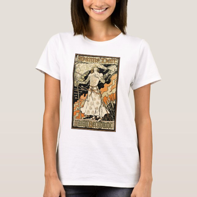 Jeanne d'Arc, Sarah Bernhardt T-Shirt (Front)
