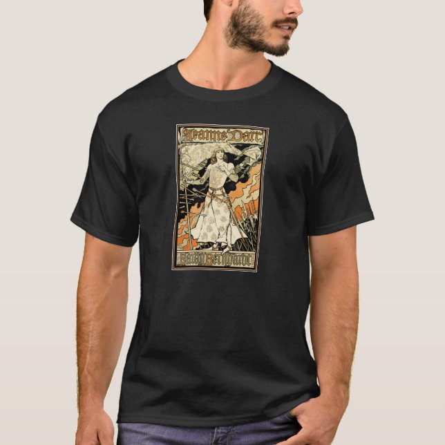Jeanne d'Arc, Sarah Bernhardt T-Shirt (Front)