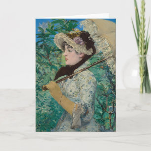 Jeanne   Édouard Manet Card