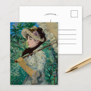 Jeanne   Édouard Manet Postcard