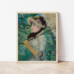 Jeanne Édouard Manet Poster