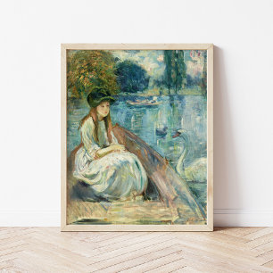 Jeanne Fourmanoir Sur le Lac Berthe Morisot Poster