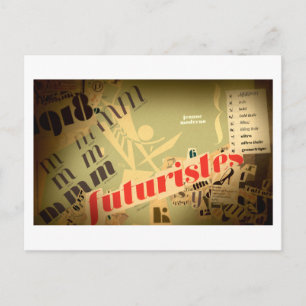 Jeanne: Futuristes Postcard
