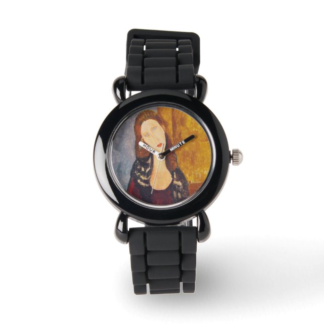 Jeanne Hebuterne portrait by Amedeo Modigliani Watch (Front)