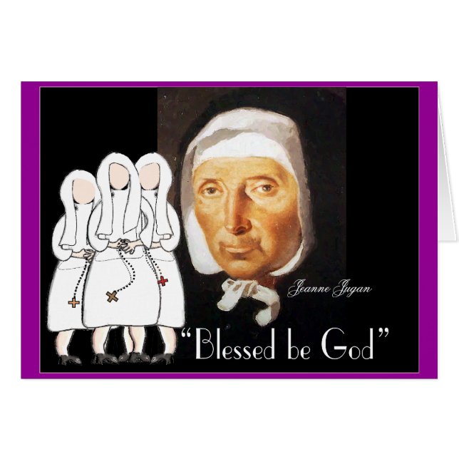 Jeanne Jugan LSP Foundress Cards (Front Horizontal)