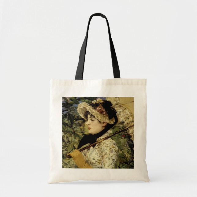 Jeanne: Spring 1881 by Manet Tote Bag (Front)