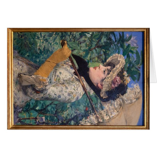Jeanne (Spring)  By Édouard Manet (Front Horizontal)