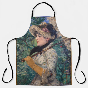 Jeanne (Spring)  By Édouard Manet Apron