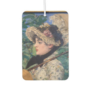 Jeanne (Spring) By Édouard Manet Car Air Freshener