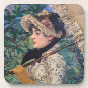 Jeanne (Spring) By Édouard Manet Coaster