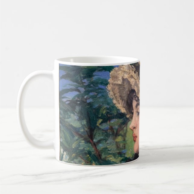 Jeanne (Spring)  By Édouard Manet Coffee Mug (Left)
