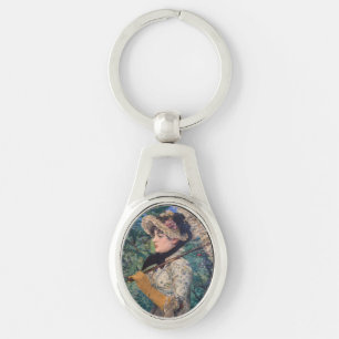 Jeanne (Spring)  By Édouard Manet Key Ring