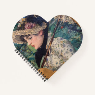 Jeanne (Spring) By Édouard Manet Notebook