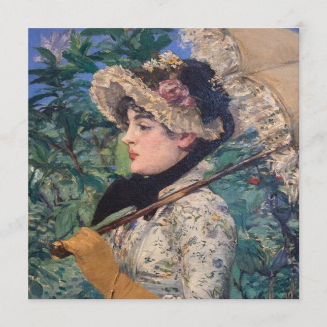 Jeanne (Spring)  By Édouard Manet Programme (Front)