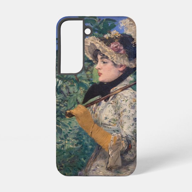Jeanne (Spring)  By Édouard Manet Samsung Galaxy S22 Case (Back)