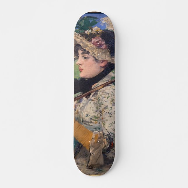 Jeanne (Spring)  By Édouard Manet Skateboard (Front)