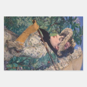 Jeanne (Spring)  By Édouard Manet Wrapping Paper Sheet