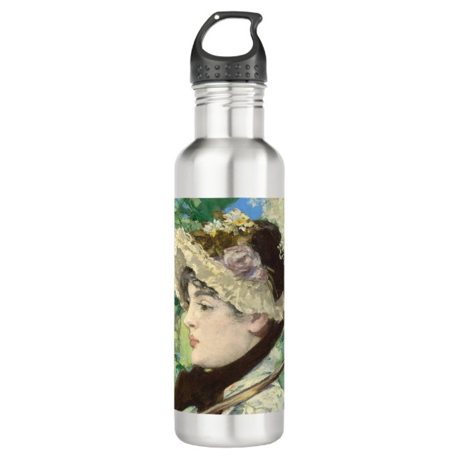 Jeanne (Spring) Edouard Manet     710 Ml Water Bottle (Front)