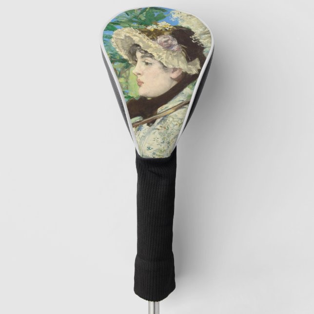 Jeanne (Spring) Edouard Manet    Golf Head Cover (Front)